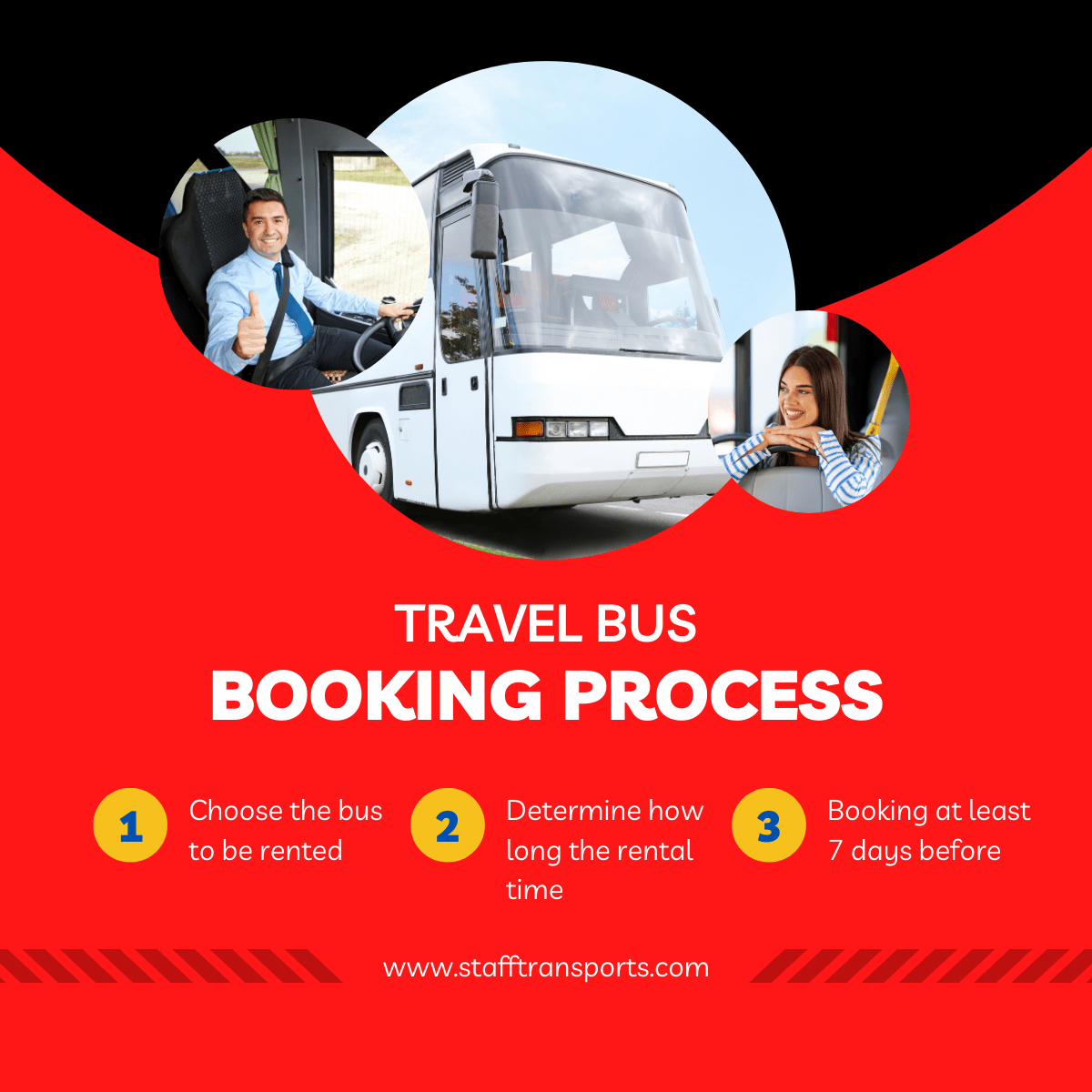 Choose the bus to be rented